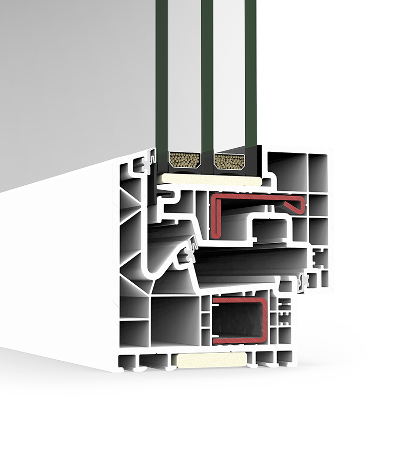 A 84 Hidden Sash Passivhaus
