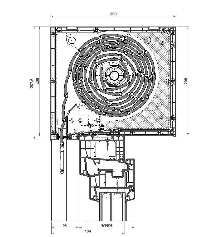 Roller Shutter Box Cortizo Isolation