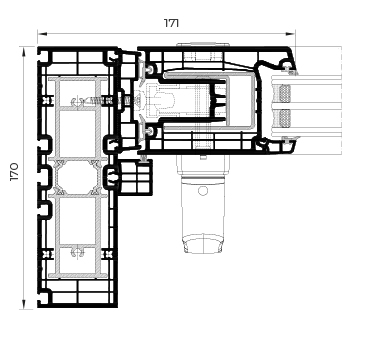 E 170 Lift & Slide - PVC